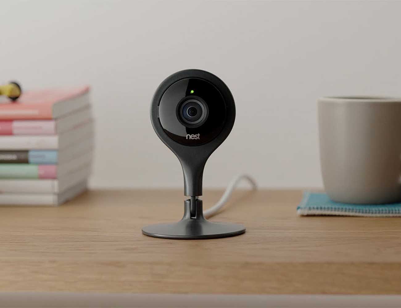 Nest Cam，NC1102ES，摄像头，app，智能，黑色，