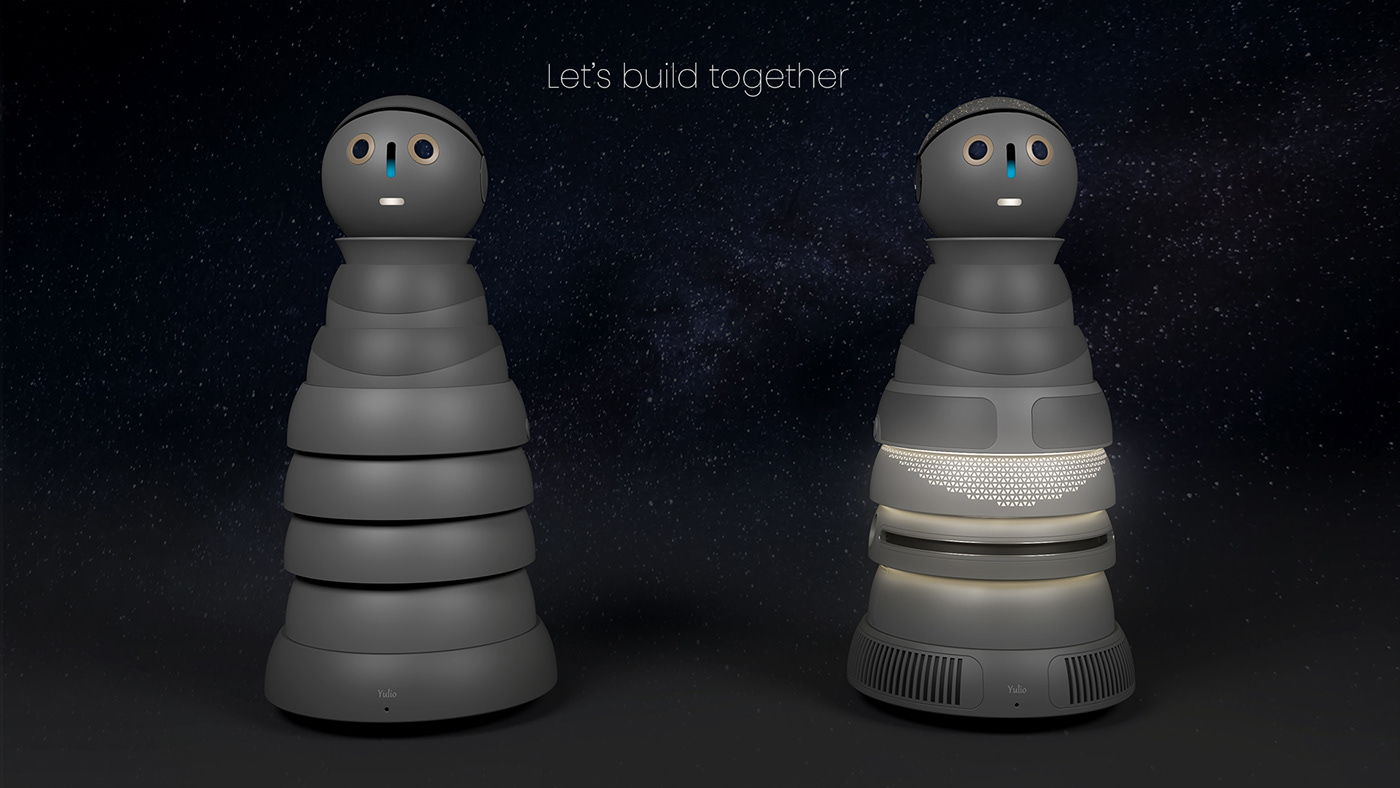 yuliointelligentsocialrobot智能社交机器人浩瀚星空漫天