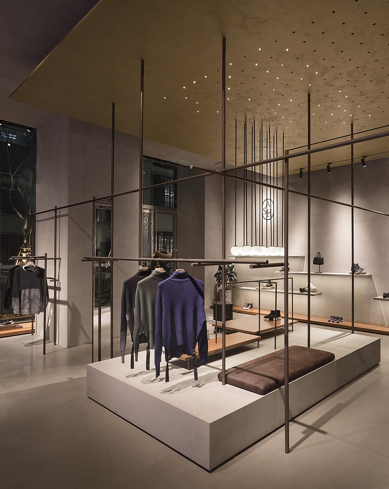 lighting，Scaffolding，Bamboo bionics，Simplicity，fashion，clothes，shoes，exclusive shop，couture，latest fashion，