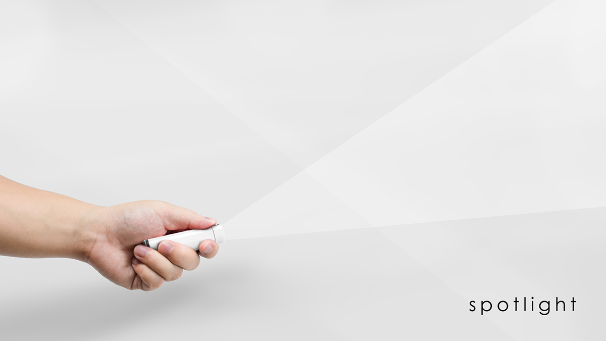 led，Flashlight，simple，concise，Brightness，