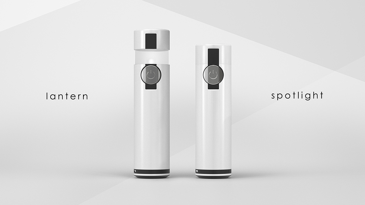 led，Flashlight，simple，concise，Brightness，