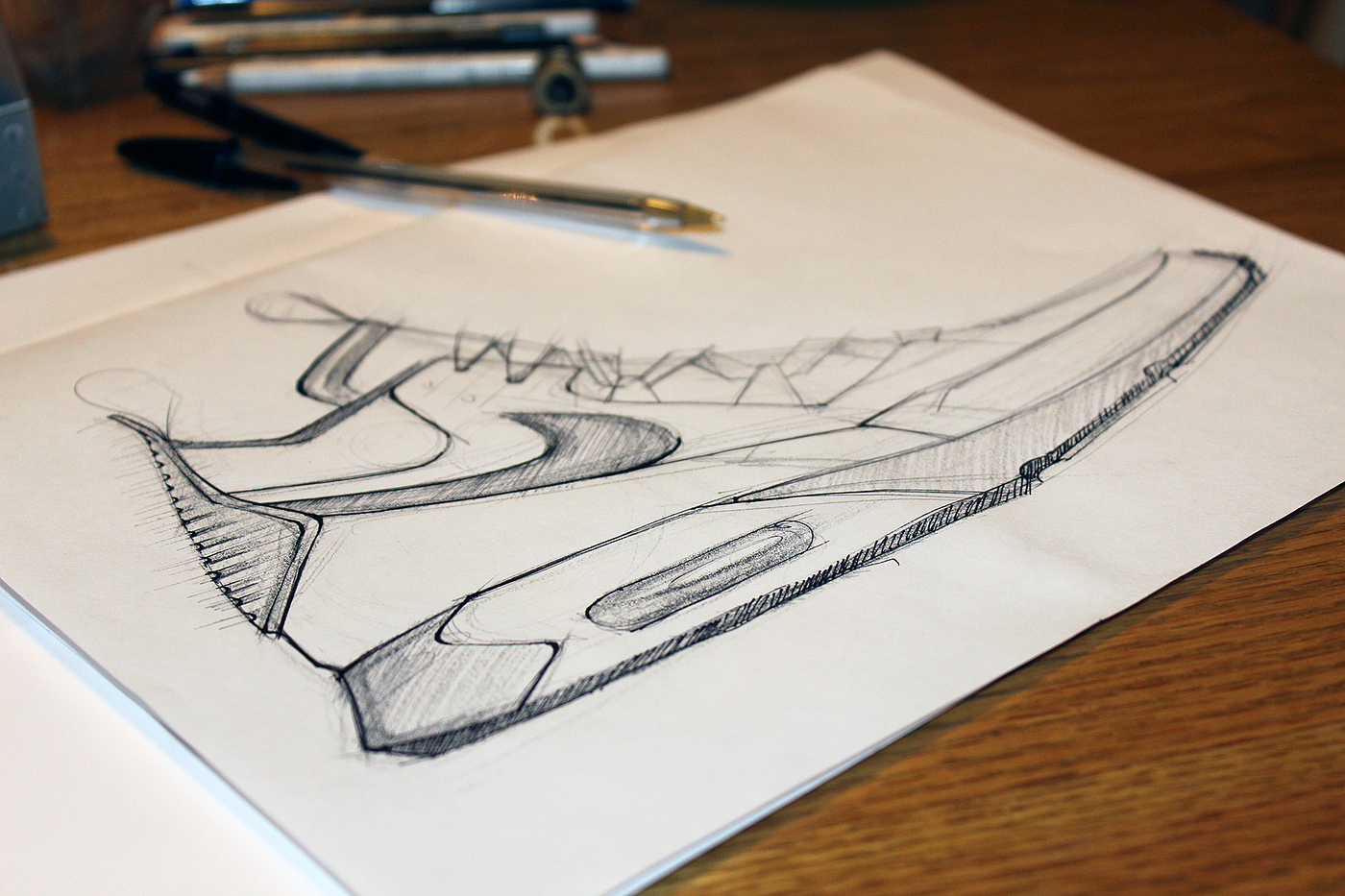 Footwear sketch，