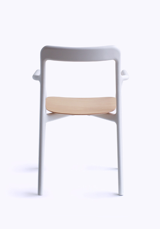chair，furniture，White Chair，Mattiazzi，