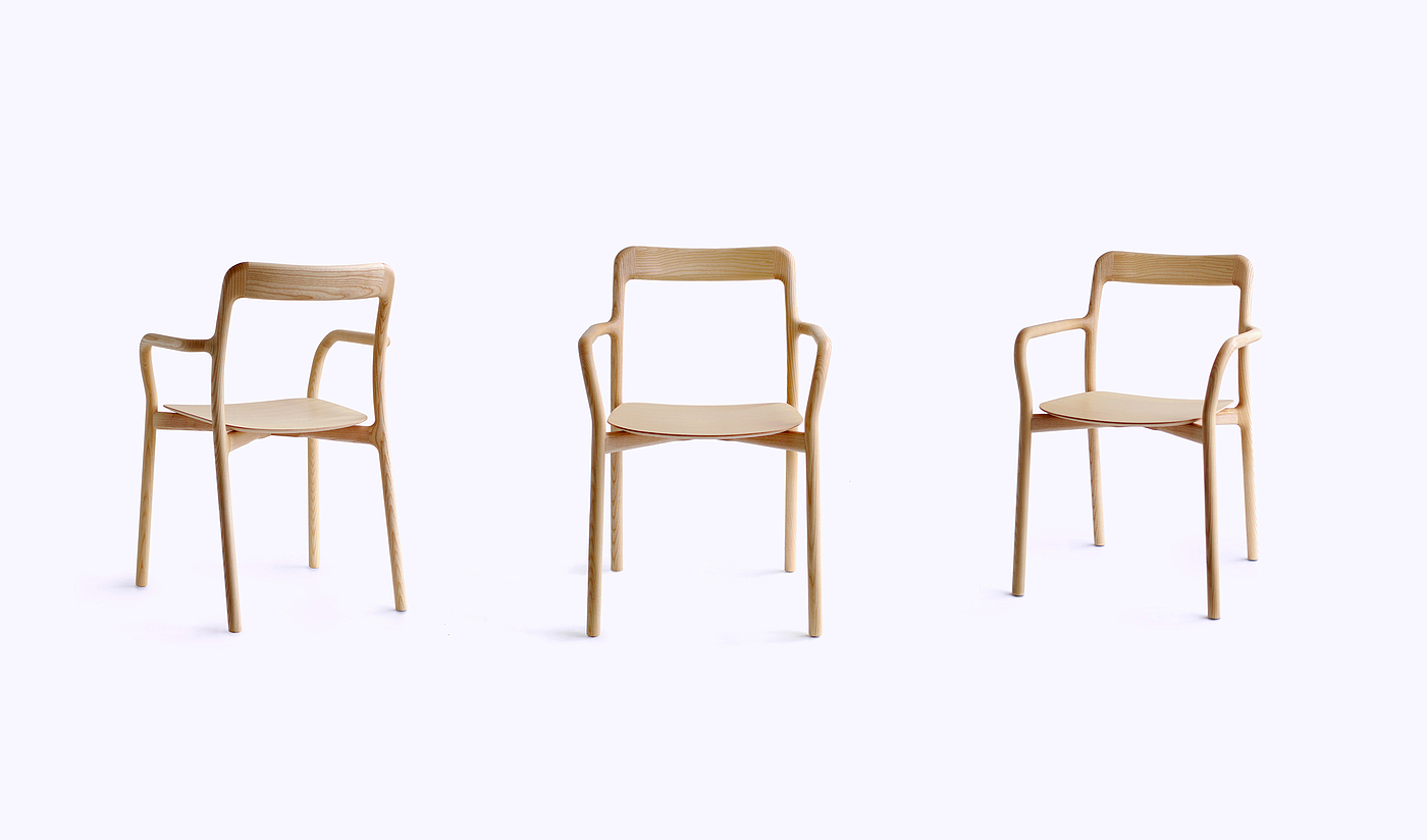 chair，furniture，White Chair，Mattiazzi，