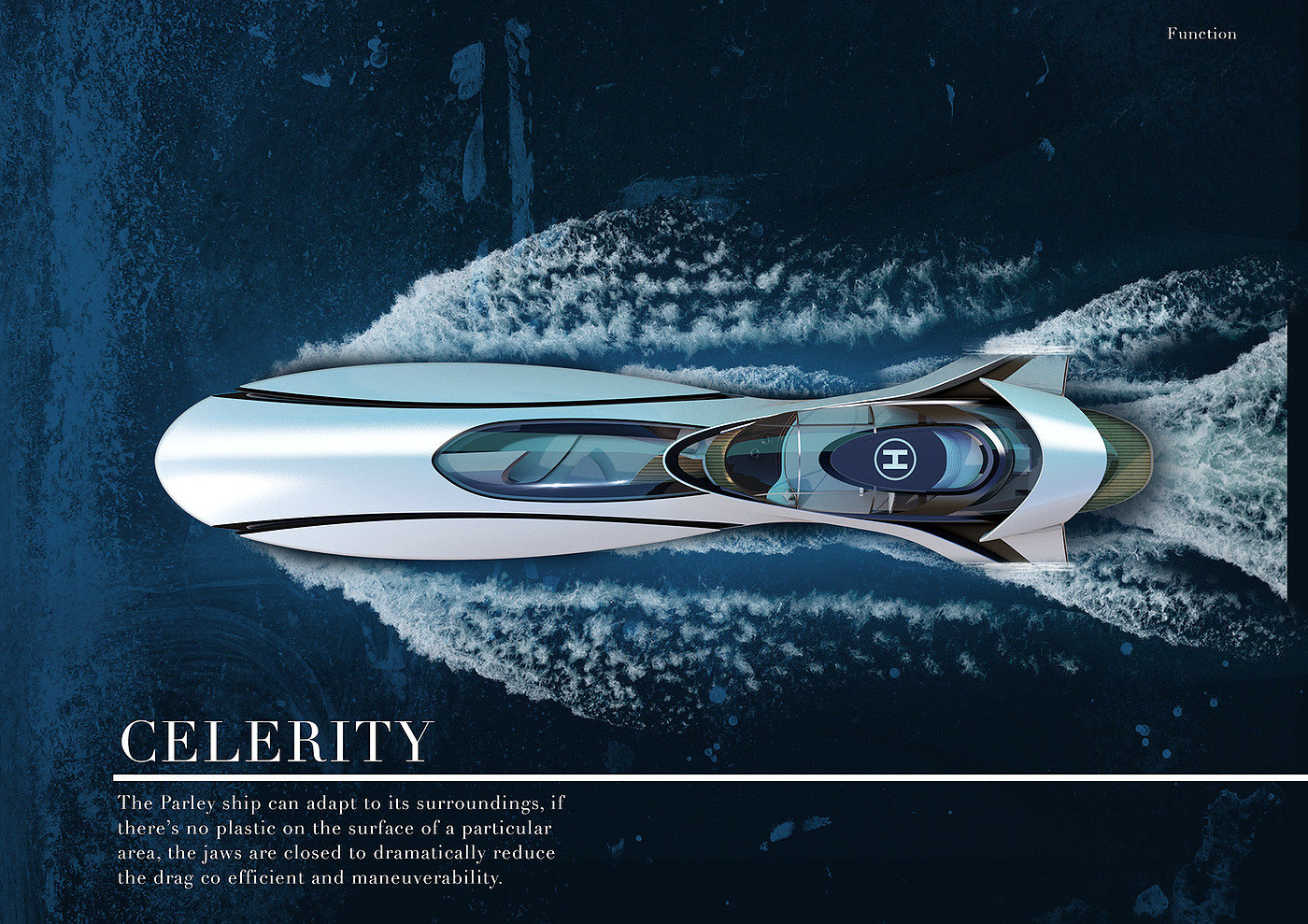Parley，Plastic collection，Yacht Design ，