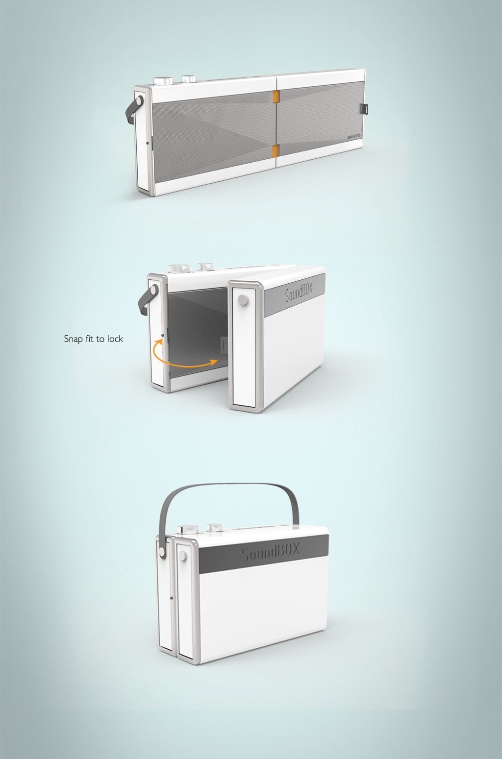 aluminum ，wireless，Portable，SoundBOX，