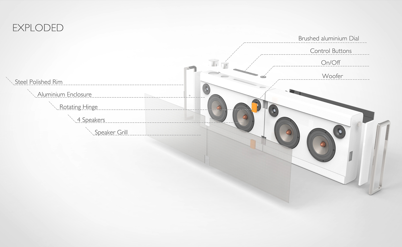 aluminum ，wireless，Portable，SoundBOX，