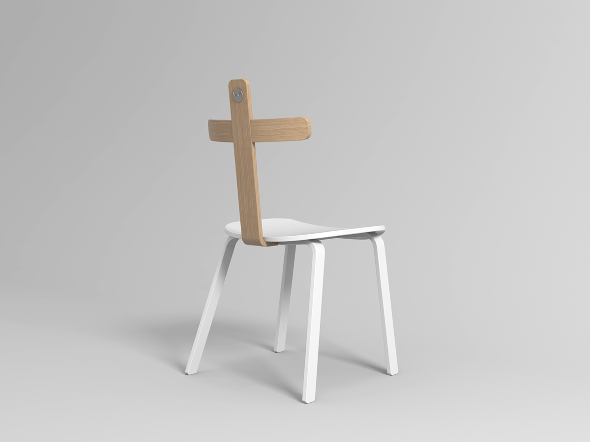 Cross symbol，Concept wooden chair，Prayer，
