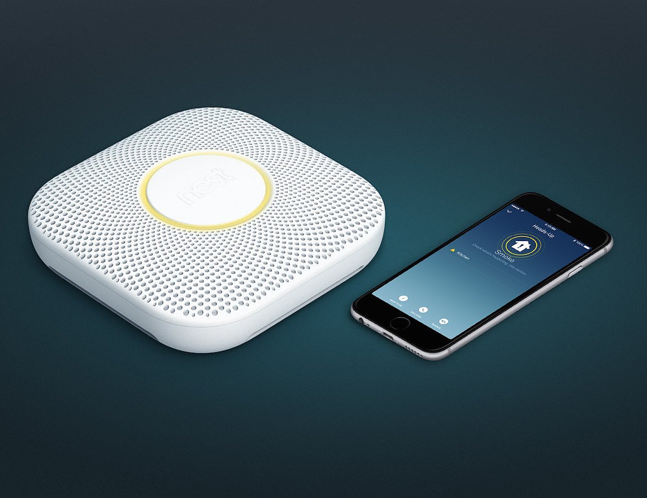 app，white，sensor，smoke，Nest Protect，