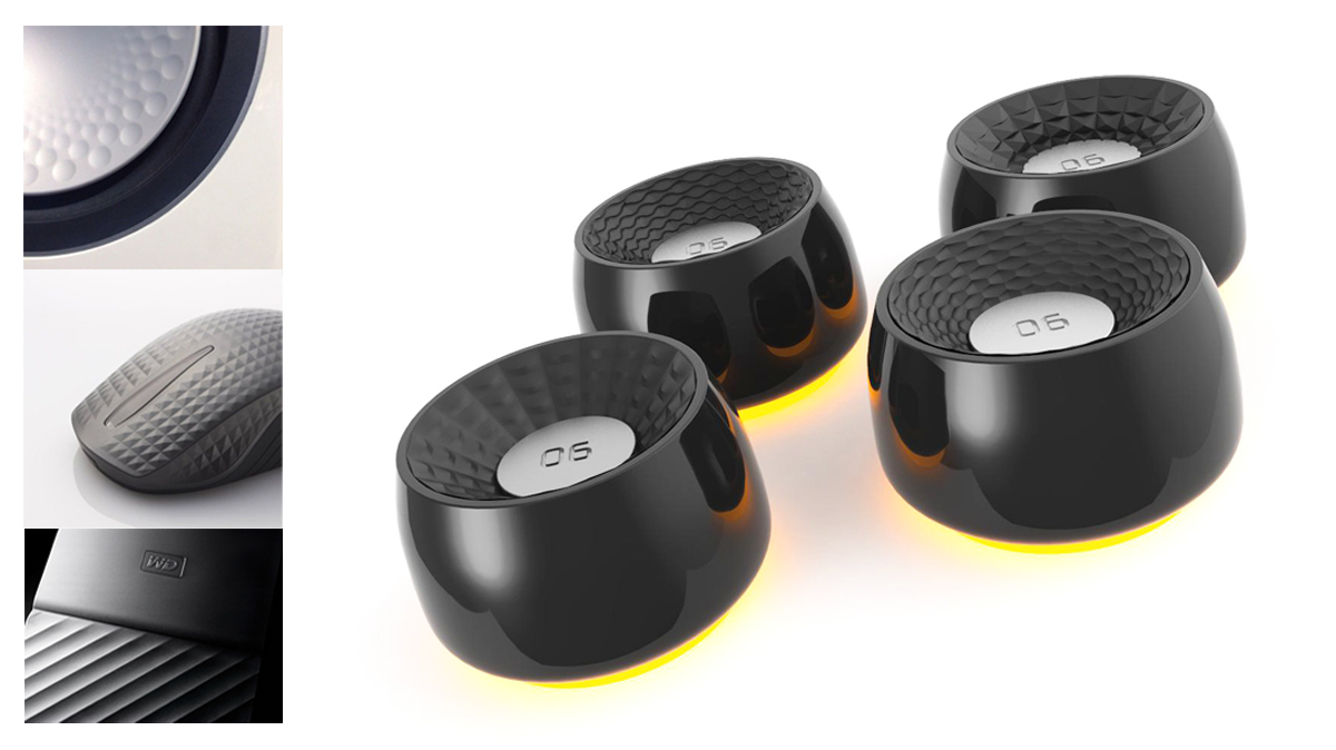 Consumer electronics concept，Bluetooth，sound design ，