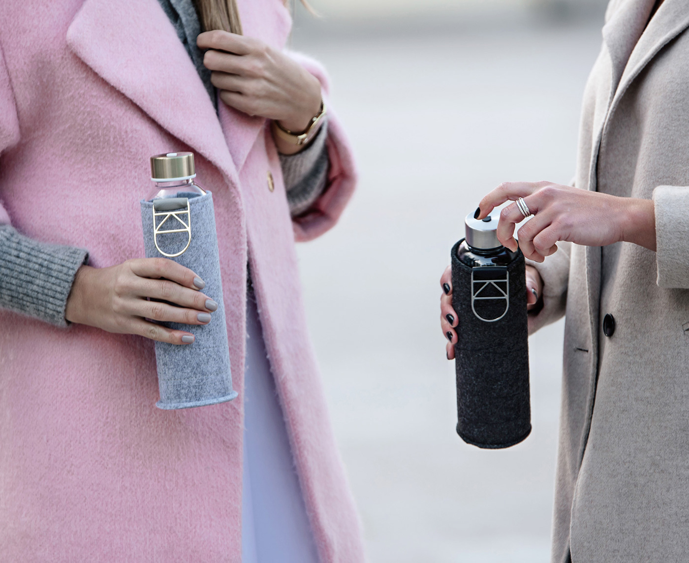 glass，Water cup，kettle，EQUA，Felt cover，Glass bottles，