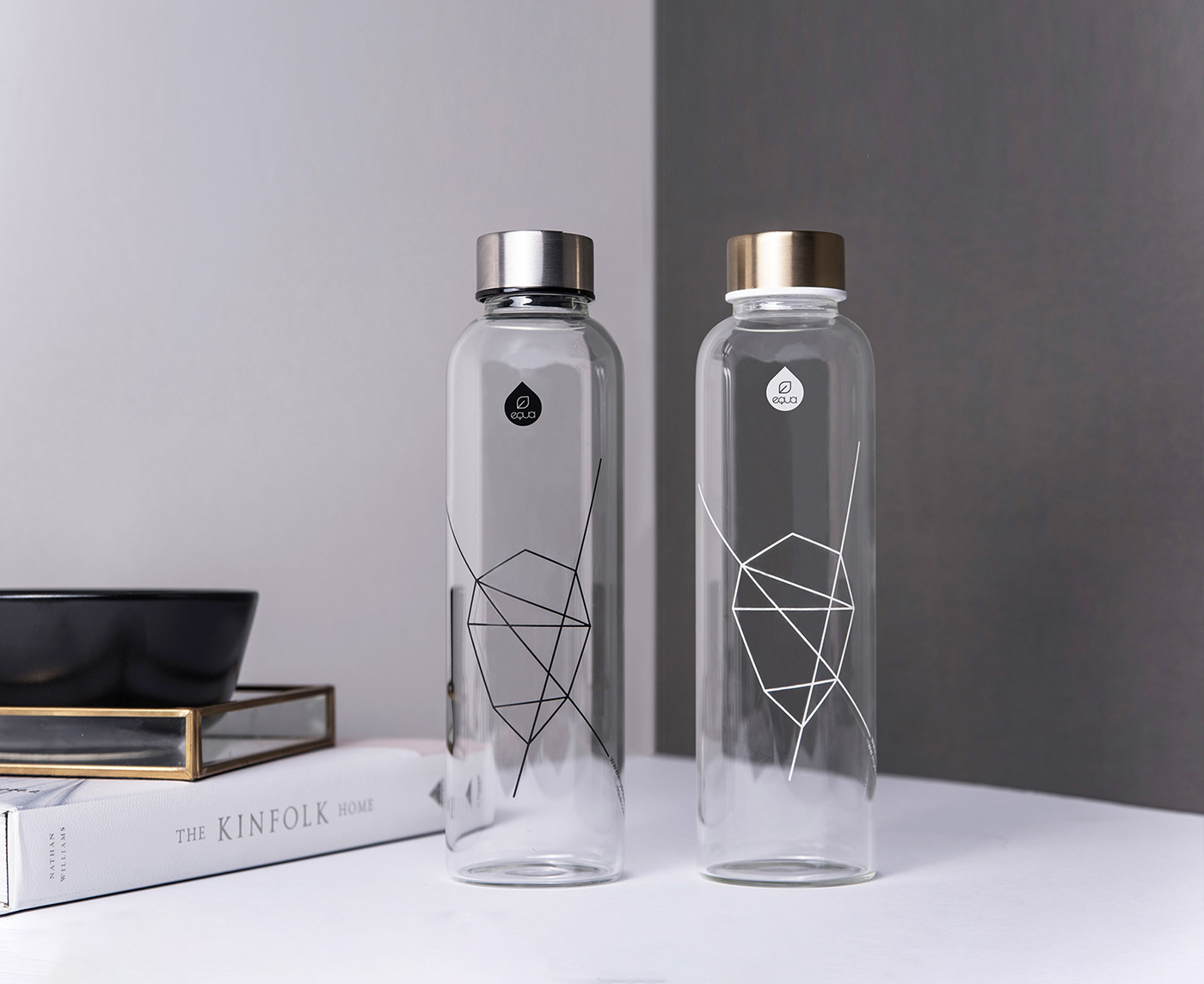 glass，Water cup，kettle，EQUA，Felt cover，Glass bottles，