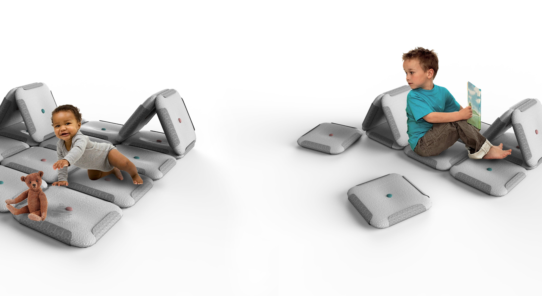 Modular design，pillow，