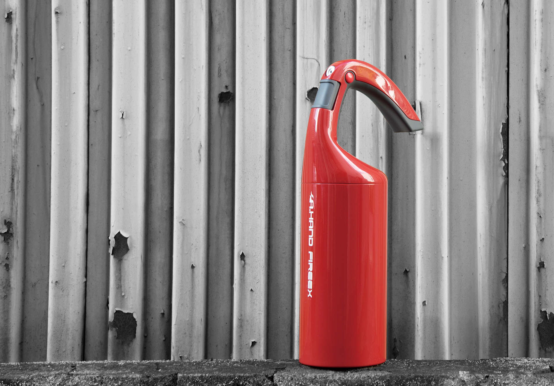 hold，Fire Extinguisher，