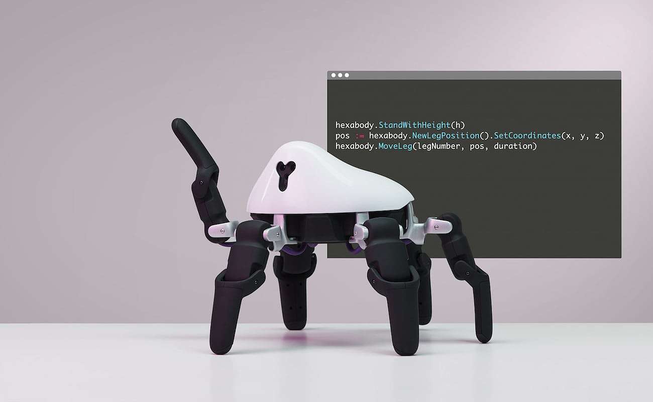 intelligence，Hexapod robot，HEXA，