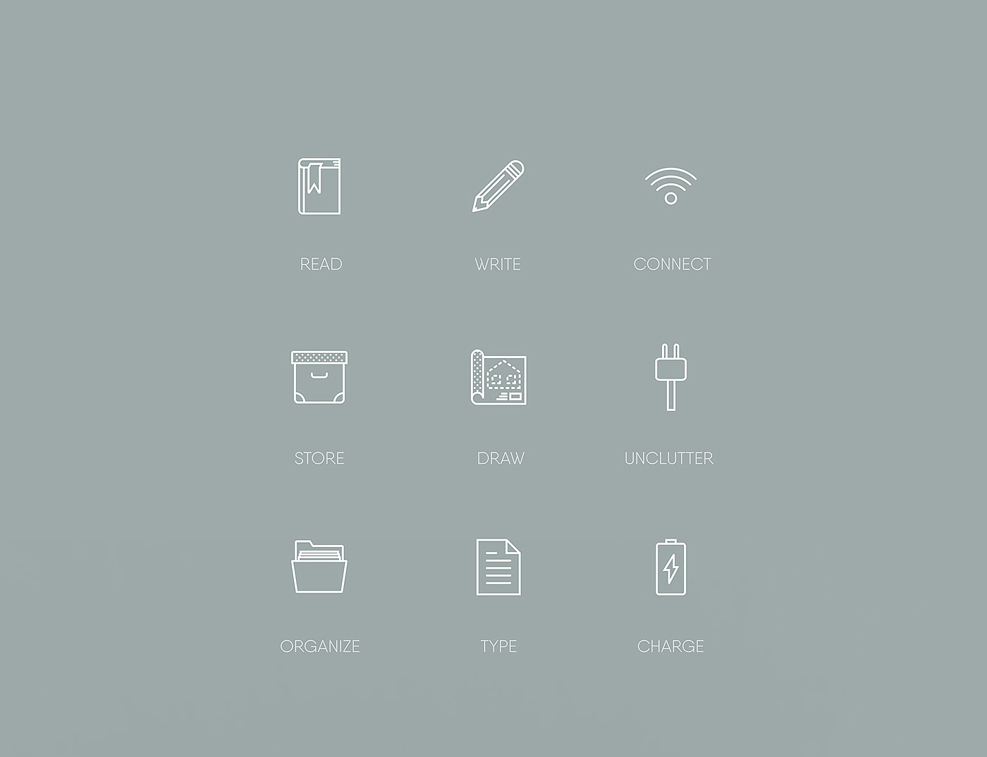 Table，desk，white，Ins，