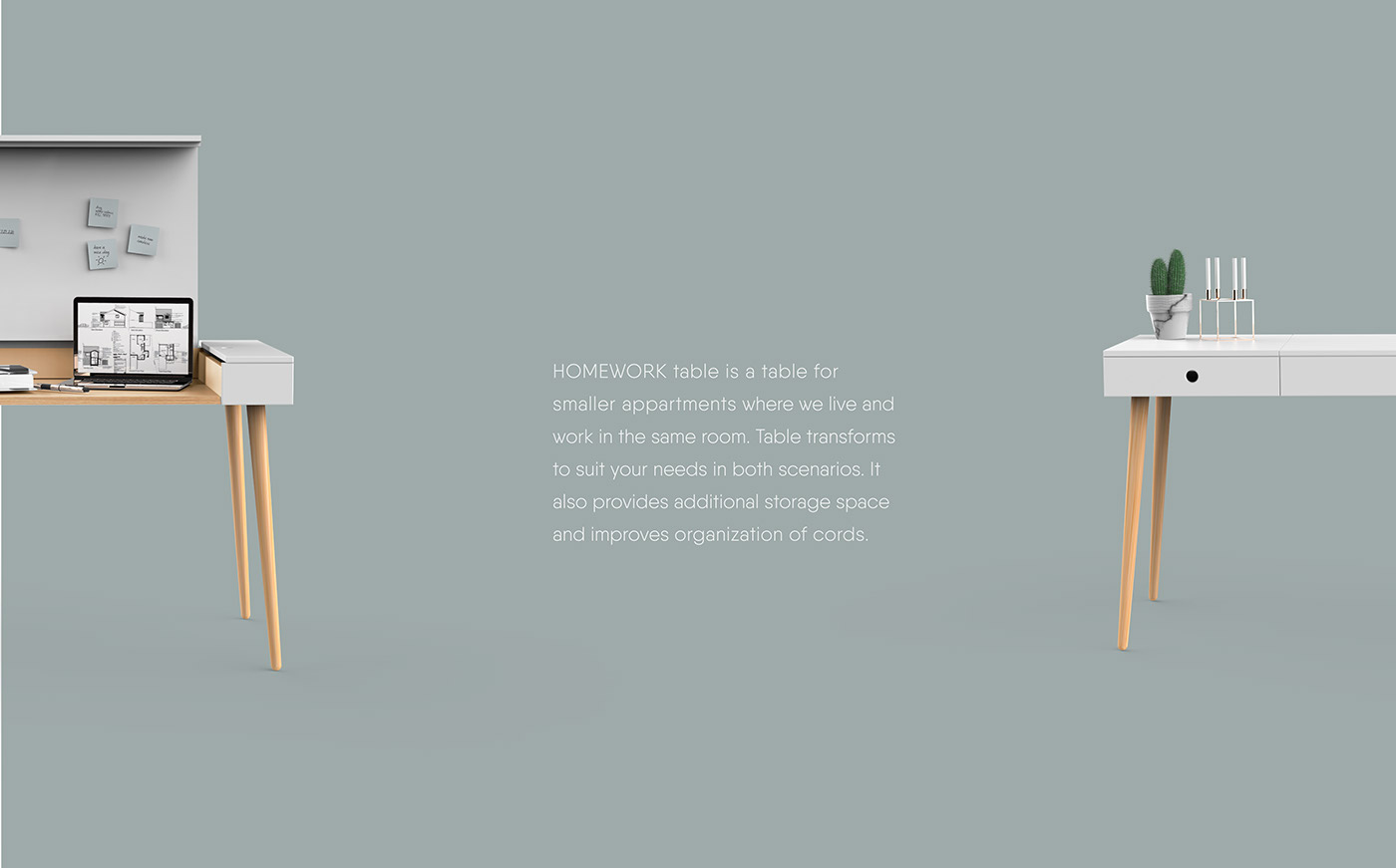 Table，desk，white，Ins，