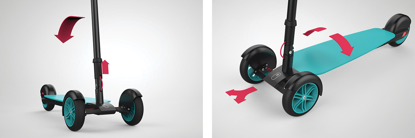 Electric scooter，traffic，Scooter，Tiffany green，