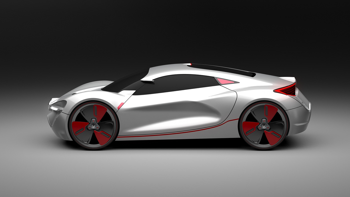 sketch，Sports car，EV zero，vehicle，