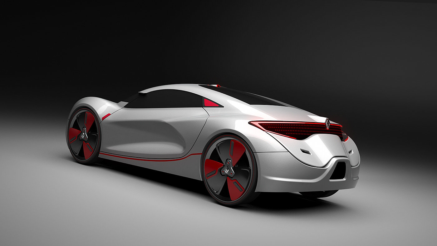 sketch，Sports car，EV zero，vehicle，