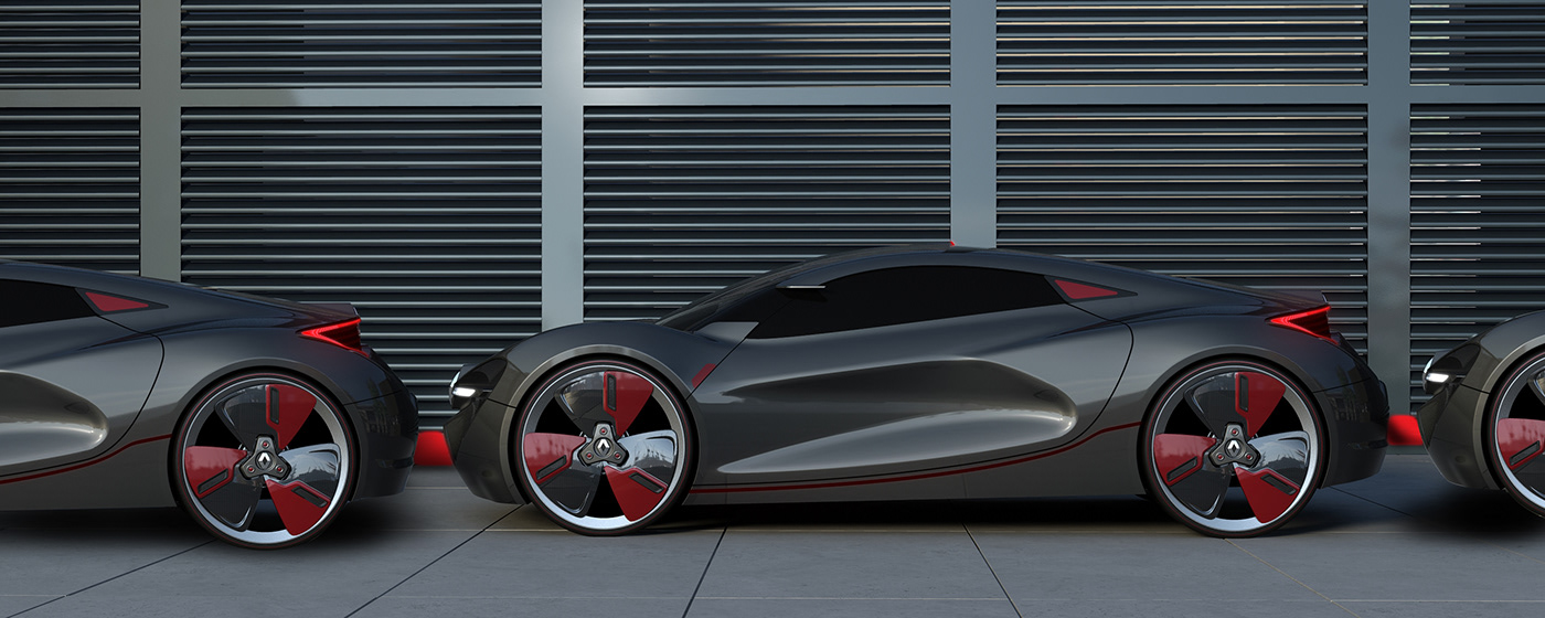 sketch，Sports car，EV zero，vehicle，