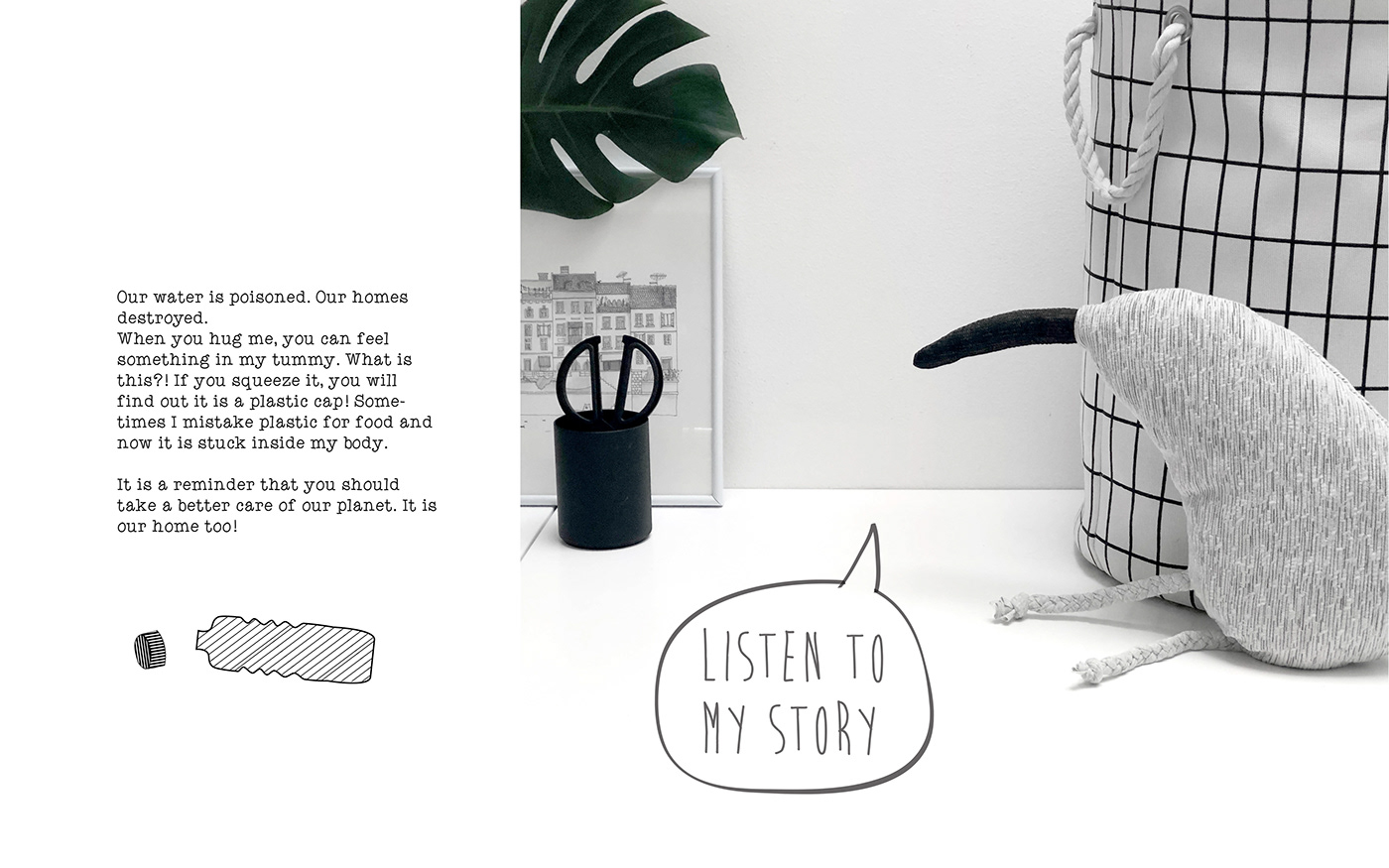 Toys，grey，animal，Plastic，bottle cap，