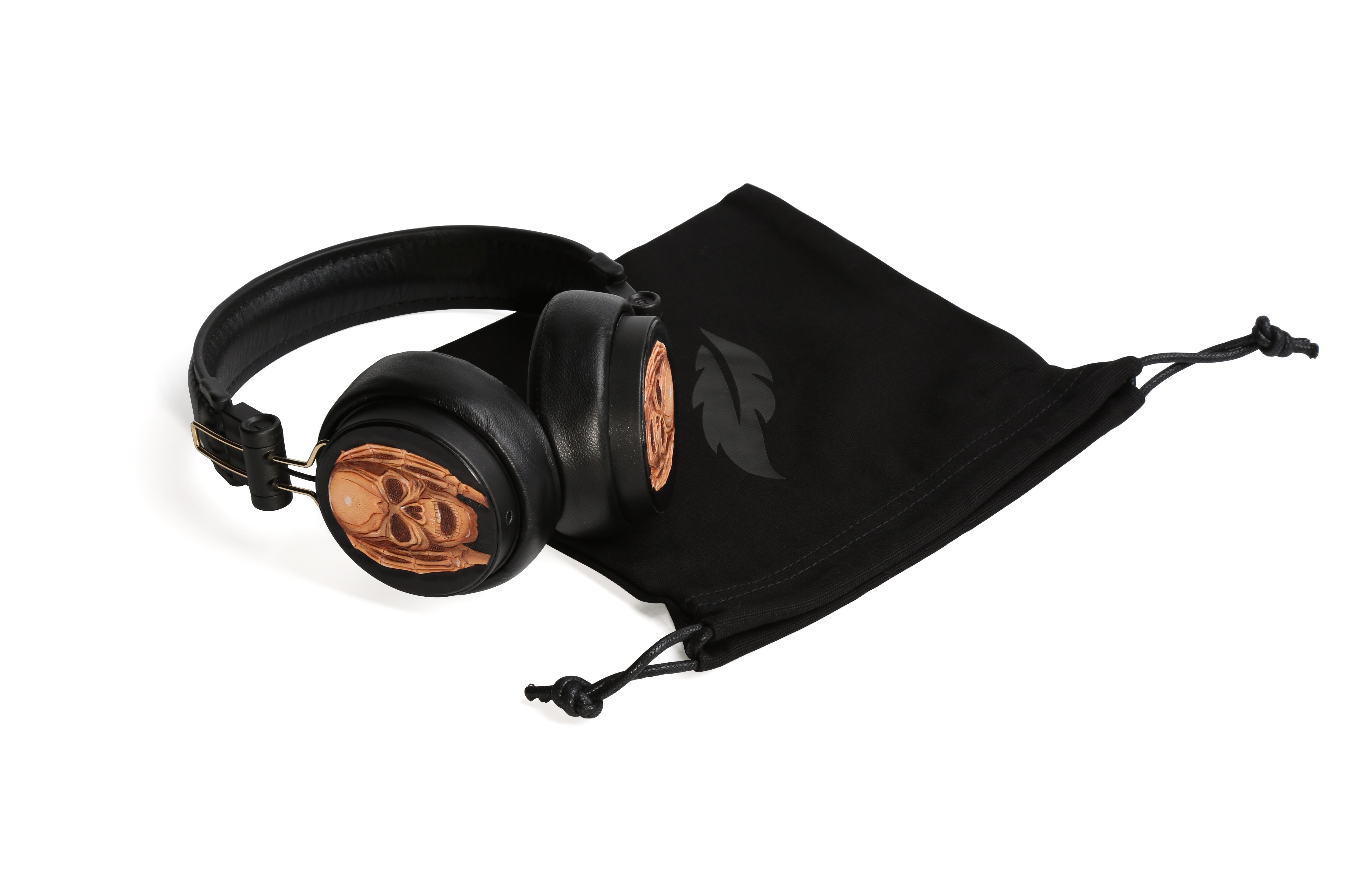 Headset customization，Don't listen，Leather carving，headset，