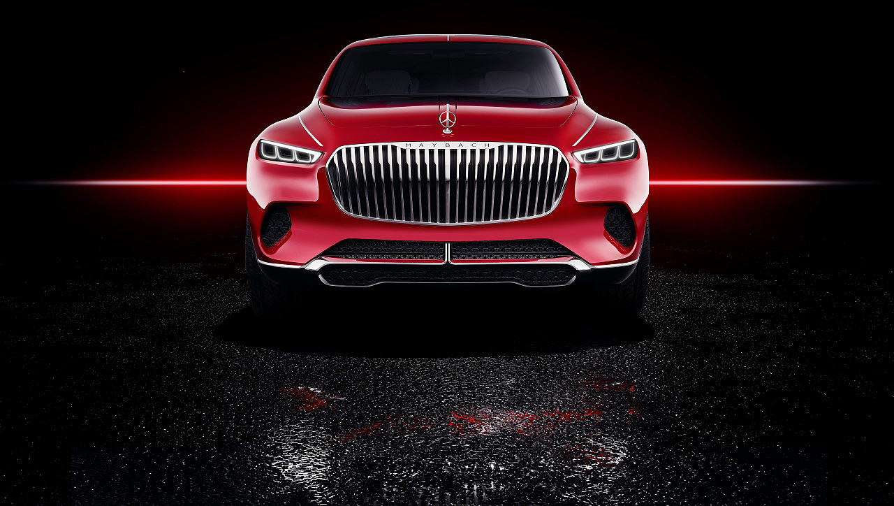 Maybach，luxurious，Maybach ，gules，vehicle，