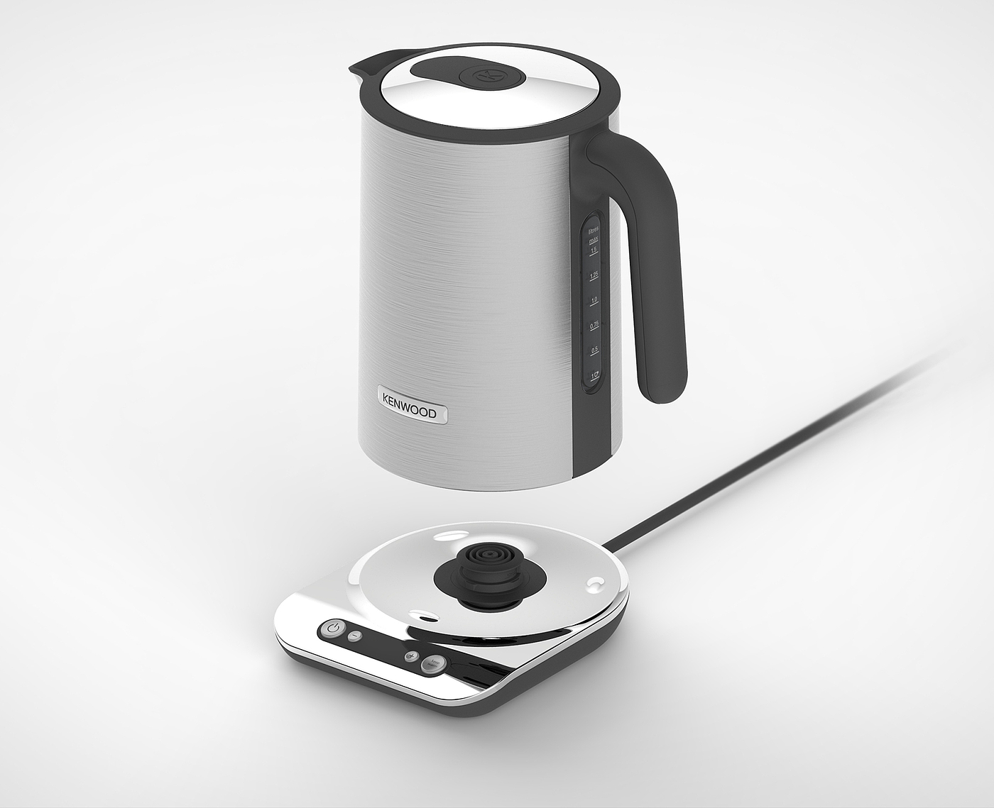 product design，Variable temperature kettle，