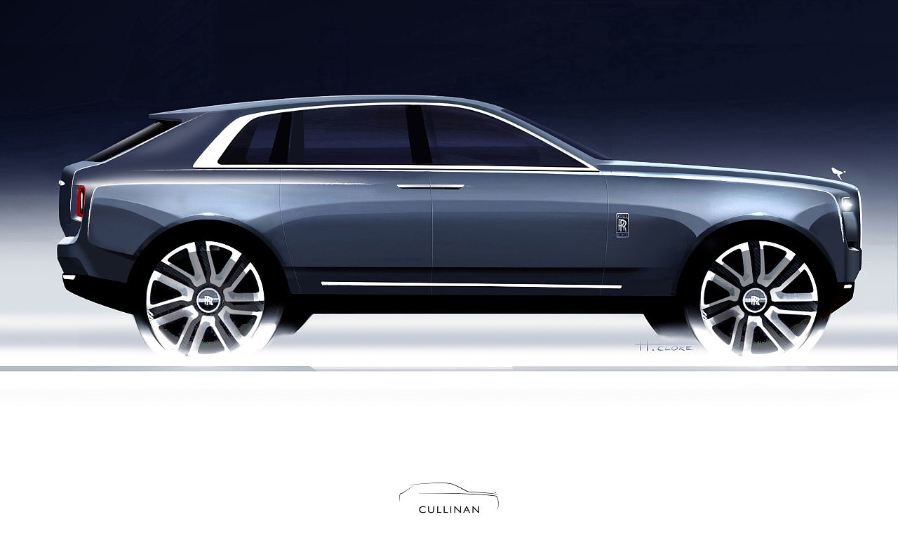 劳斯莱斯，豪华，Cullinan SUV，汽车设计，