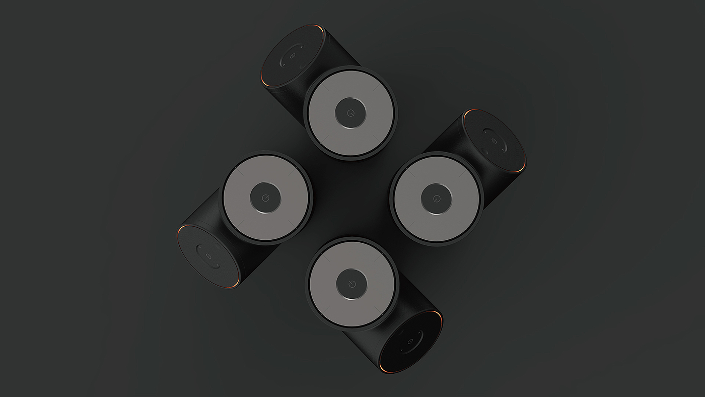 Bionics Design ，black，speaker，