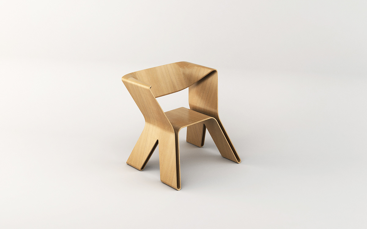 Simplicity，chair，woodiness，Node，