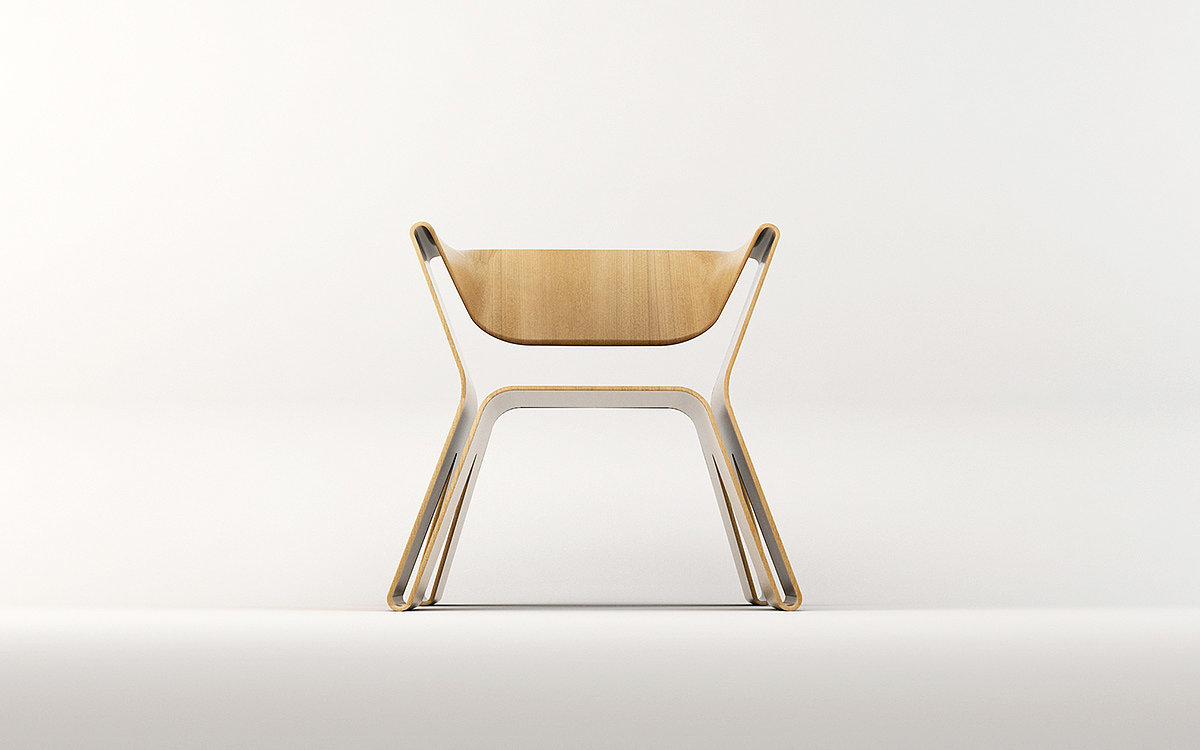 Simplicity，chair，woodiness，Node，