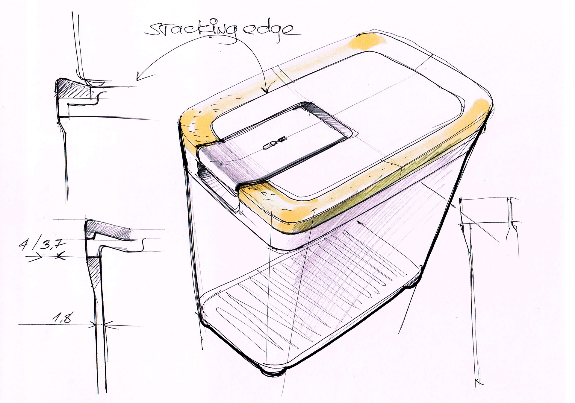 Plastic，storage box，CURVER，
