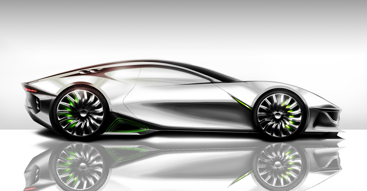 sketch，Design，vehicle，