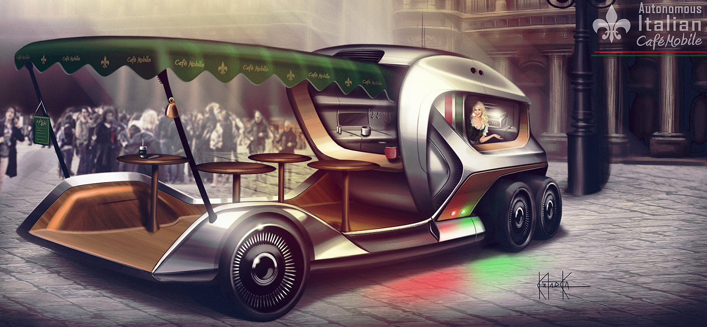 sketch，Design，vehicle，