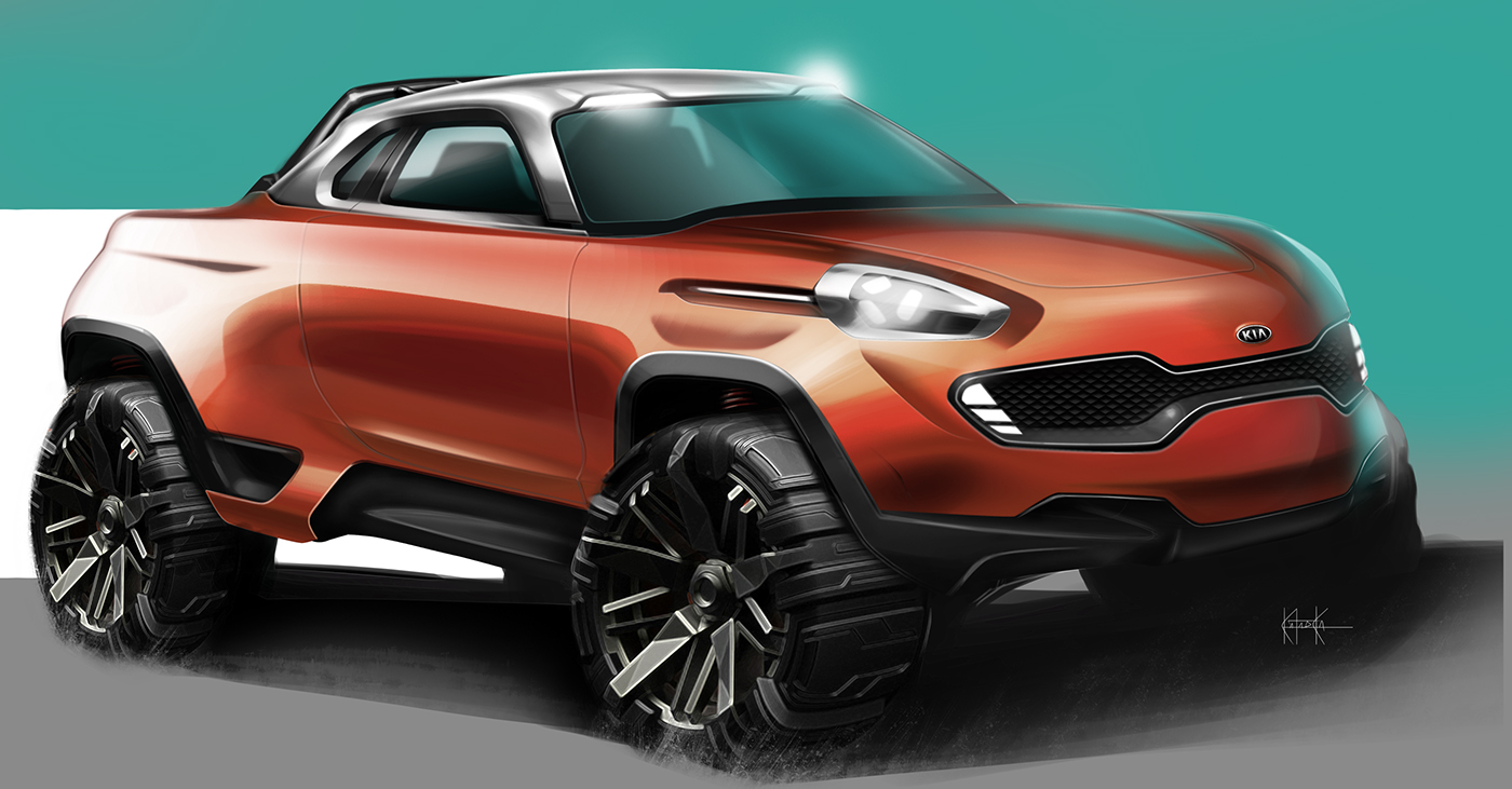 sketch，Design，vehicle，