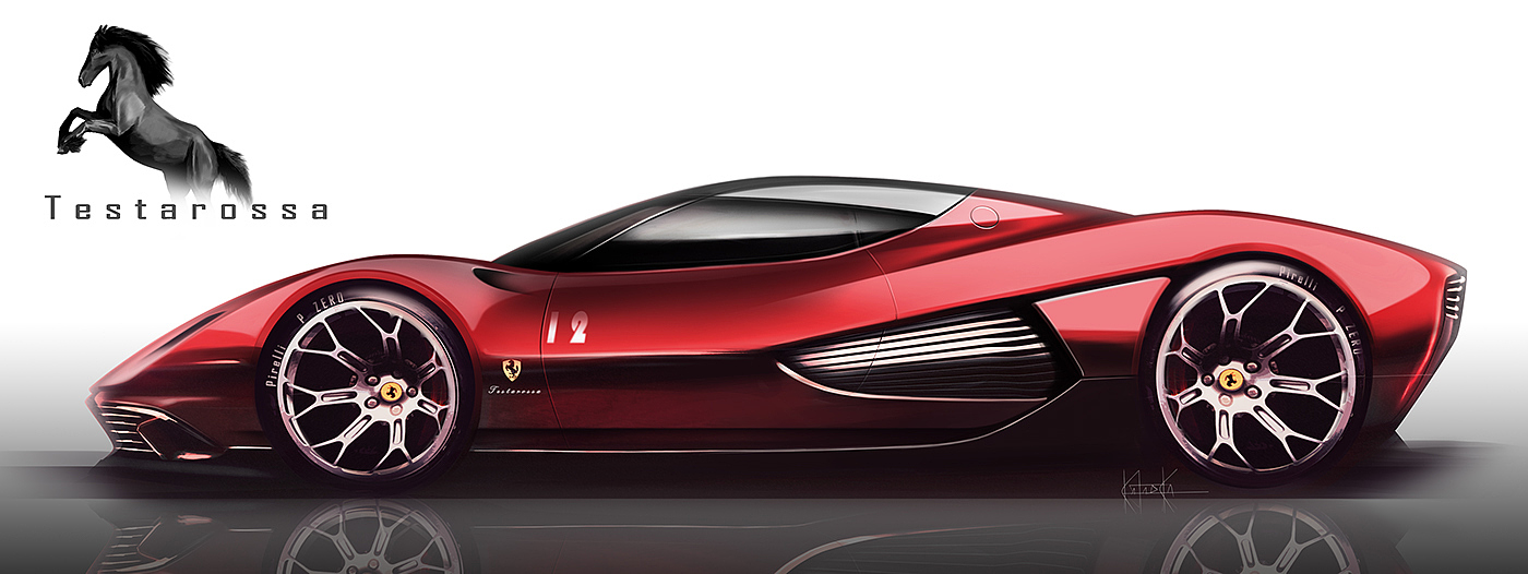 sketch，Design，vehicle，