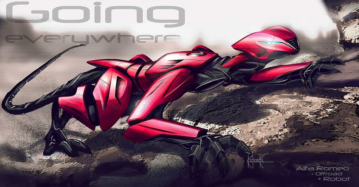 sketch，Design，vehicle，