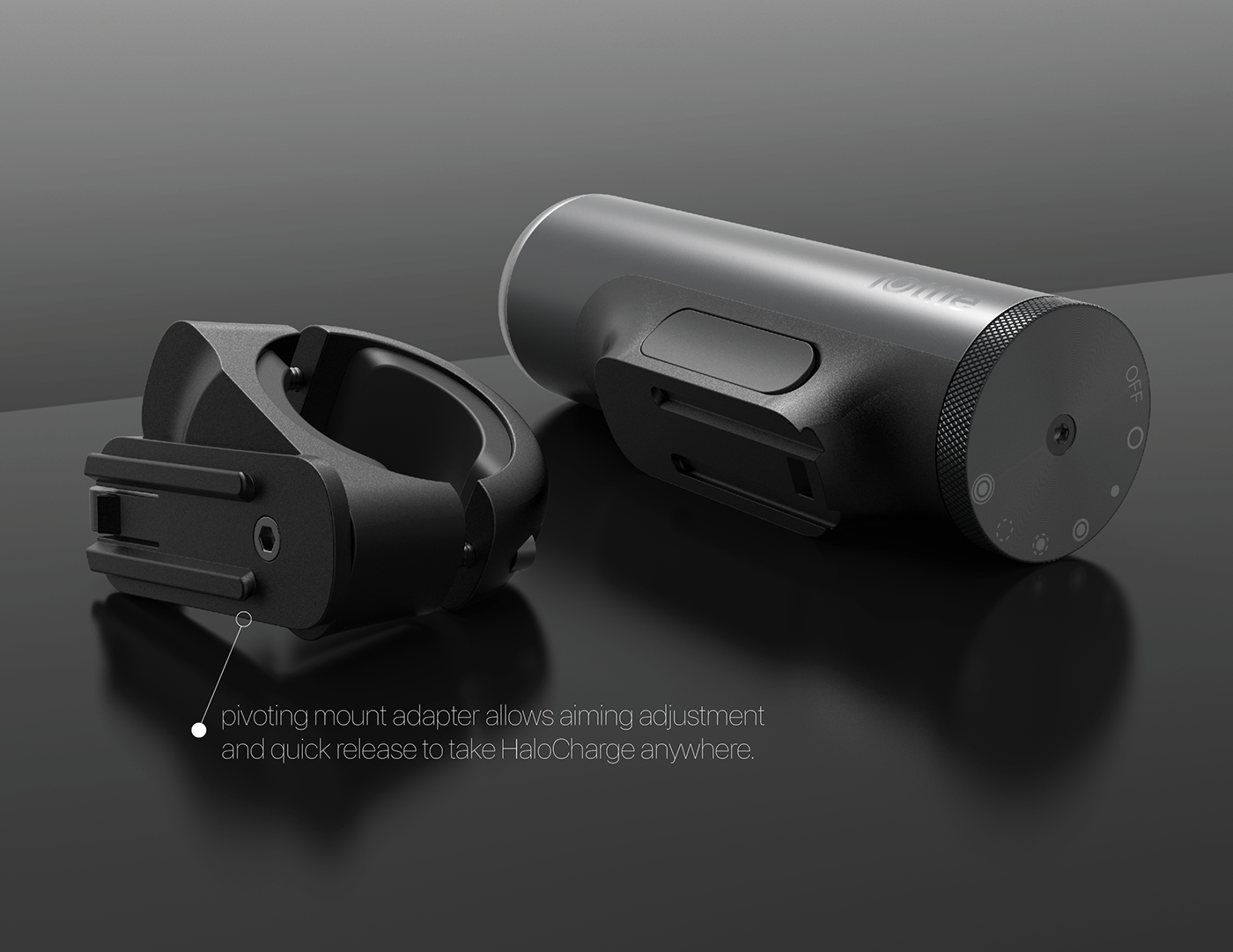 HaloCharge，Jeremy Connell，Bicycle lamp，parts，