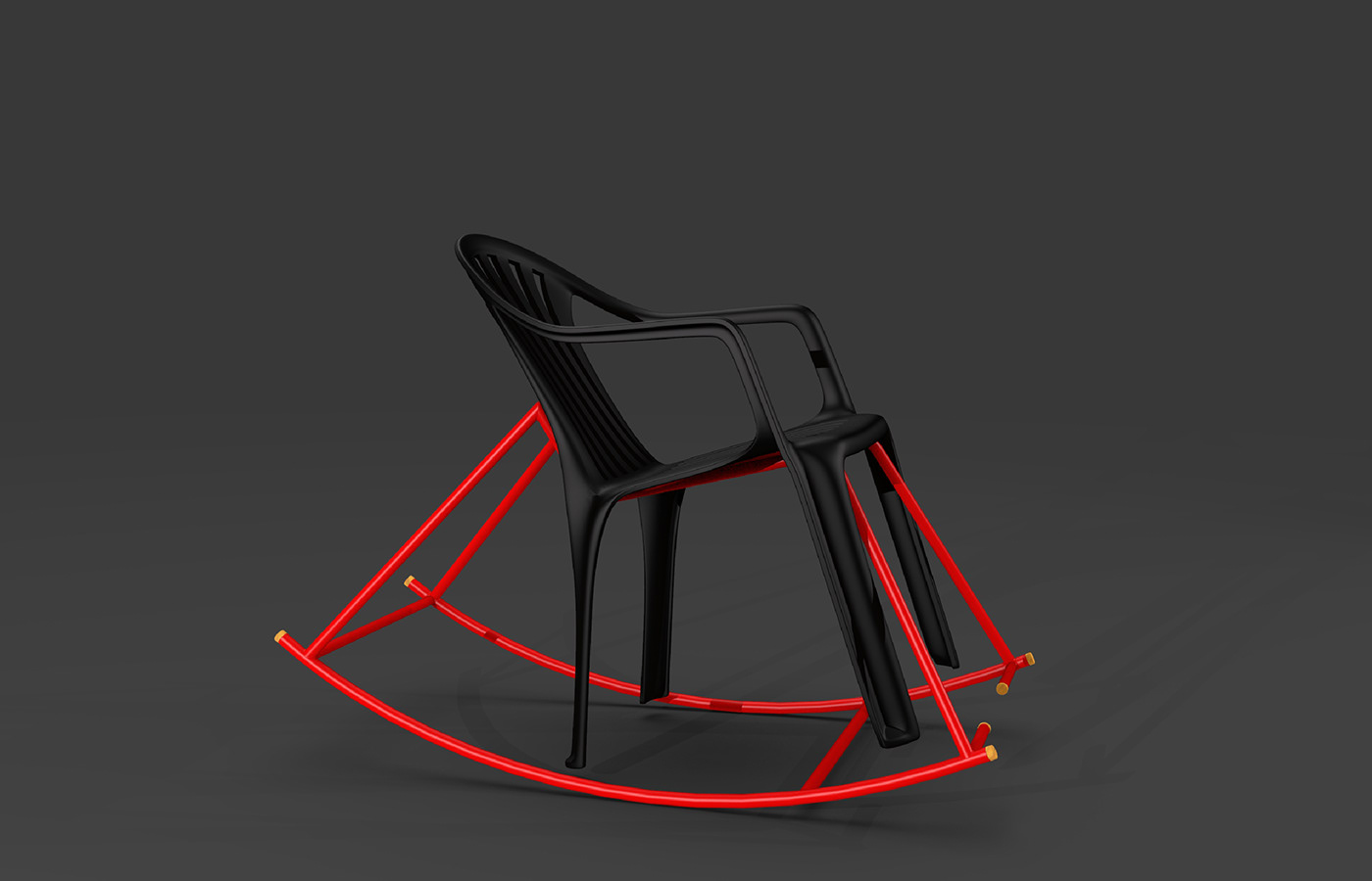 gules，Rocking chair frame，