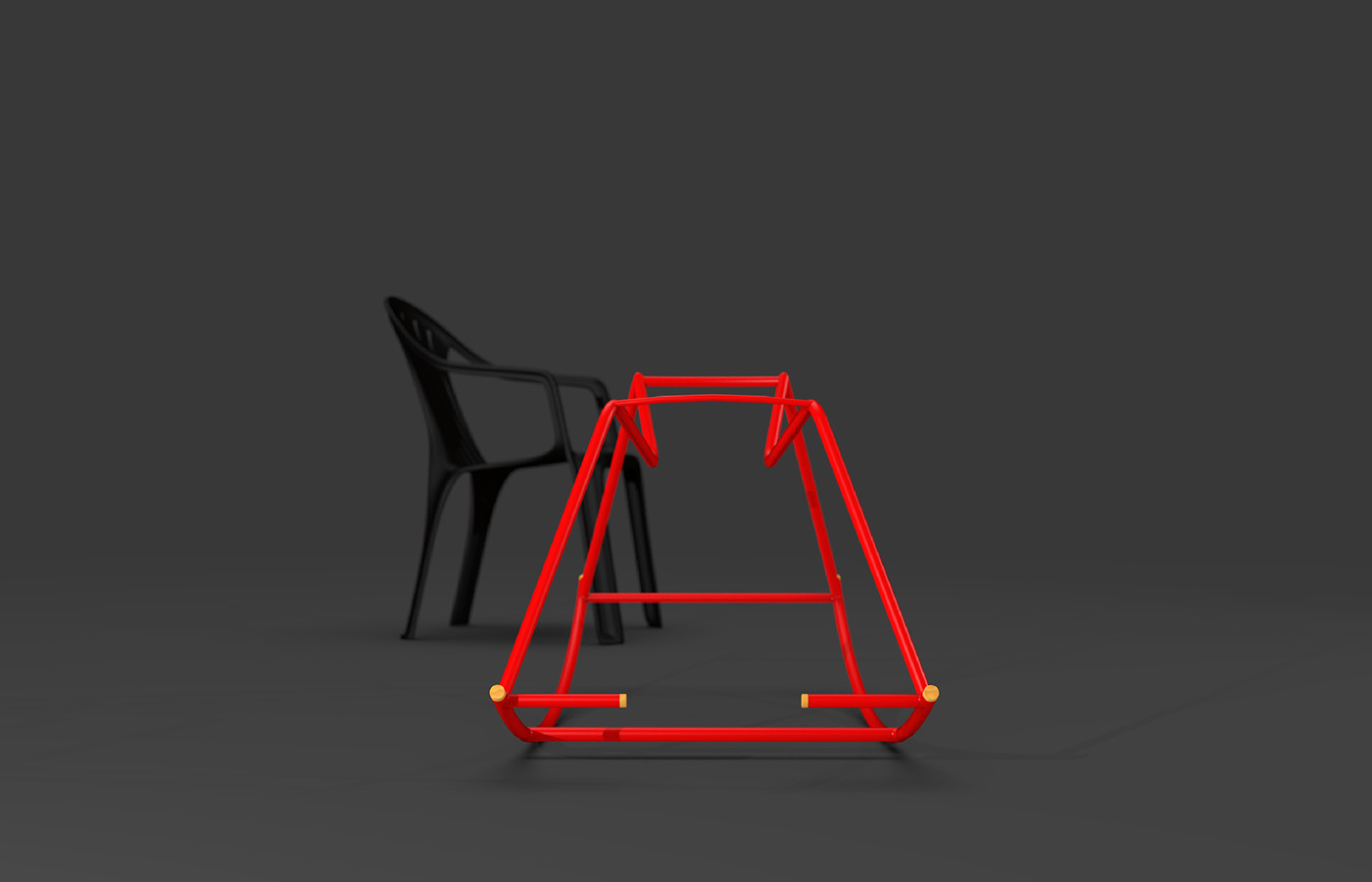 gules，Rocking chair frame，