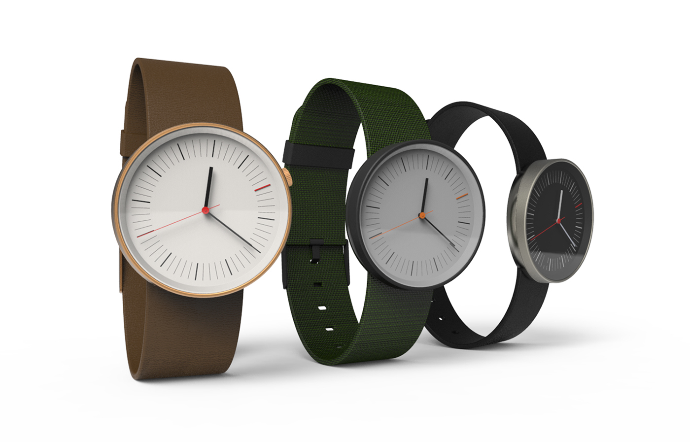 Angle，Wrist watch，Minimalist，