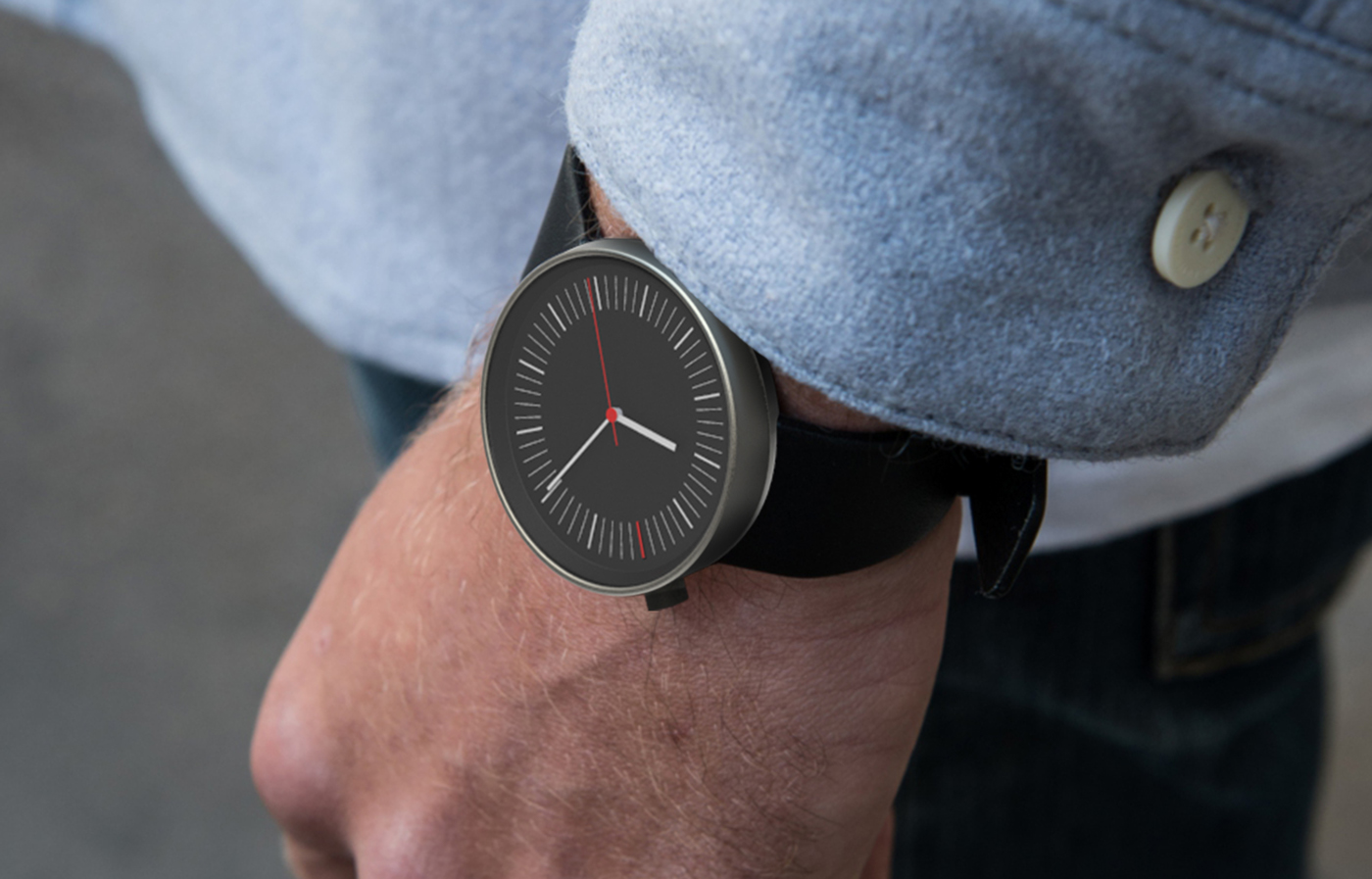 Angle，Wrist watch，Minimalist，