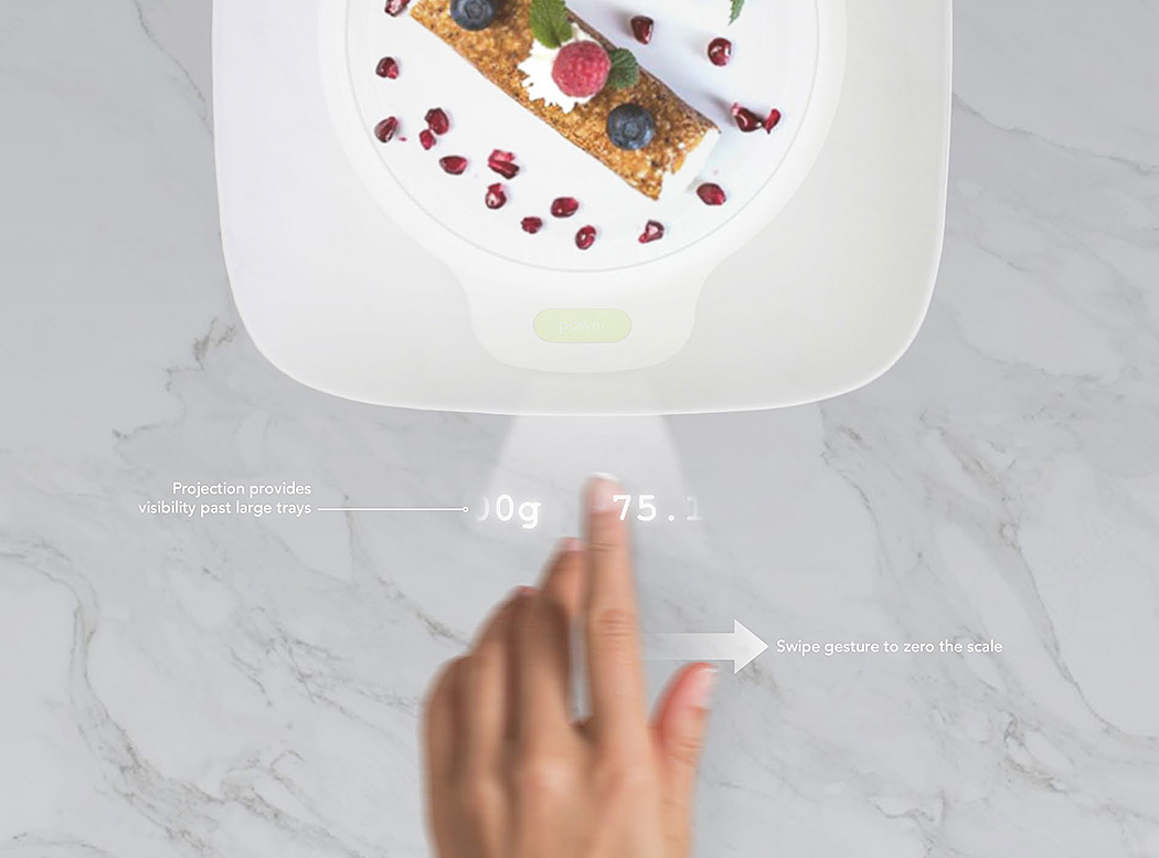 运动传感器，投影式，厨房磅秤，+ Kitchen Scale，