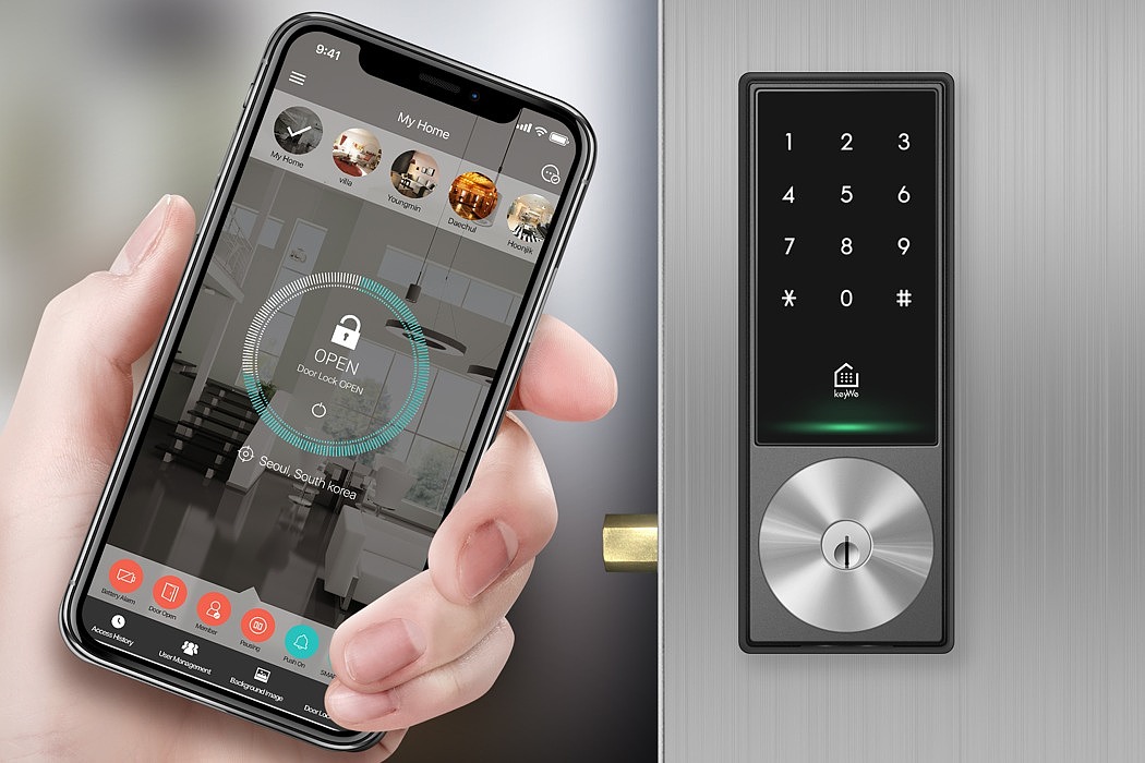 Password unlock，NFC Technology，Intelligent lock，KeyWe，