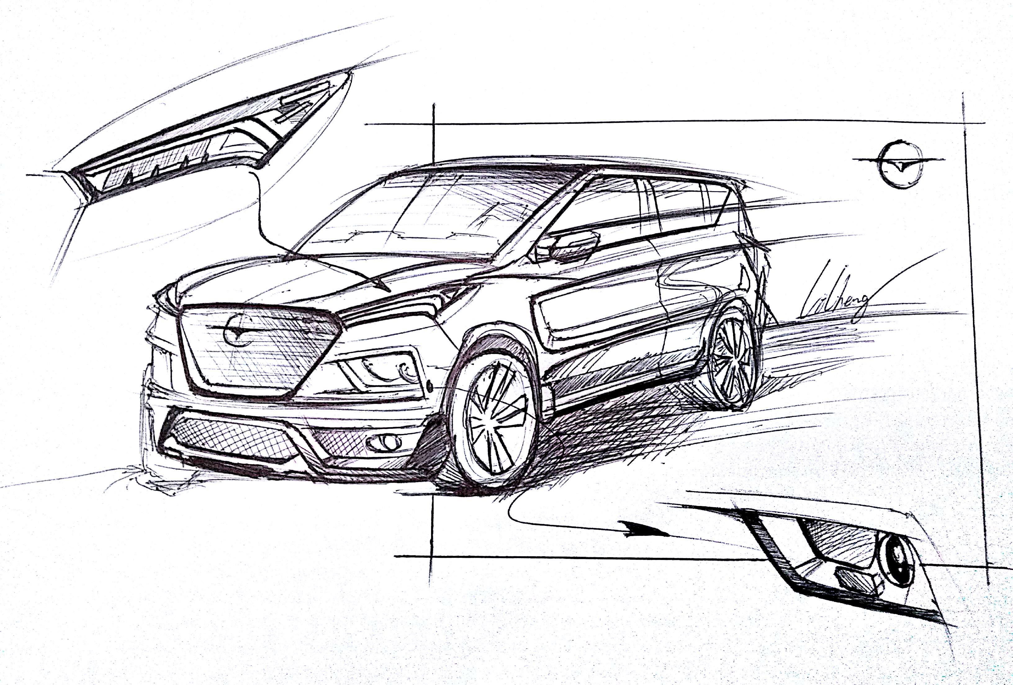 Hand drawn practice works, but also continue to work hard，