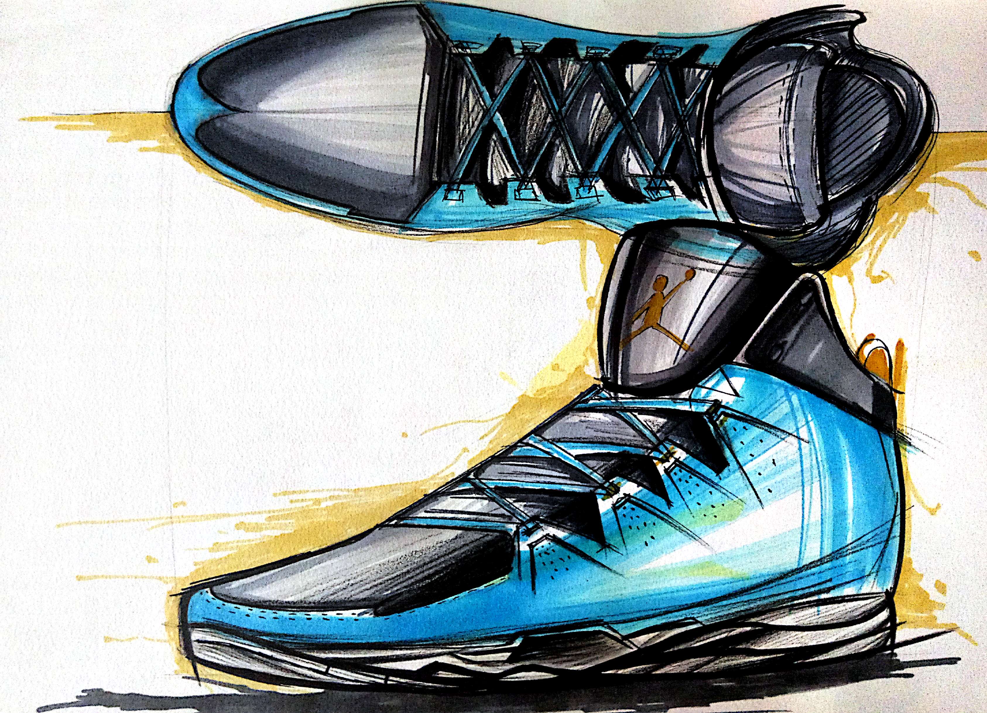 Hand drawn practice works, but also continue to work hard，