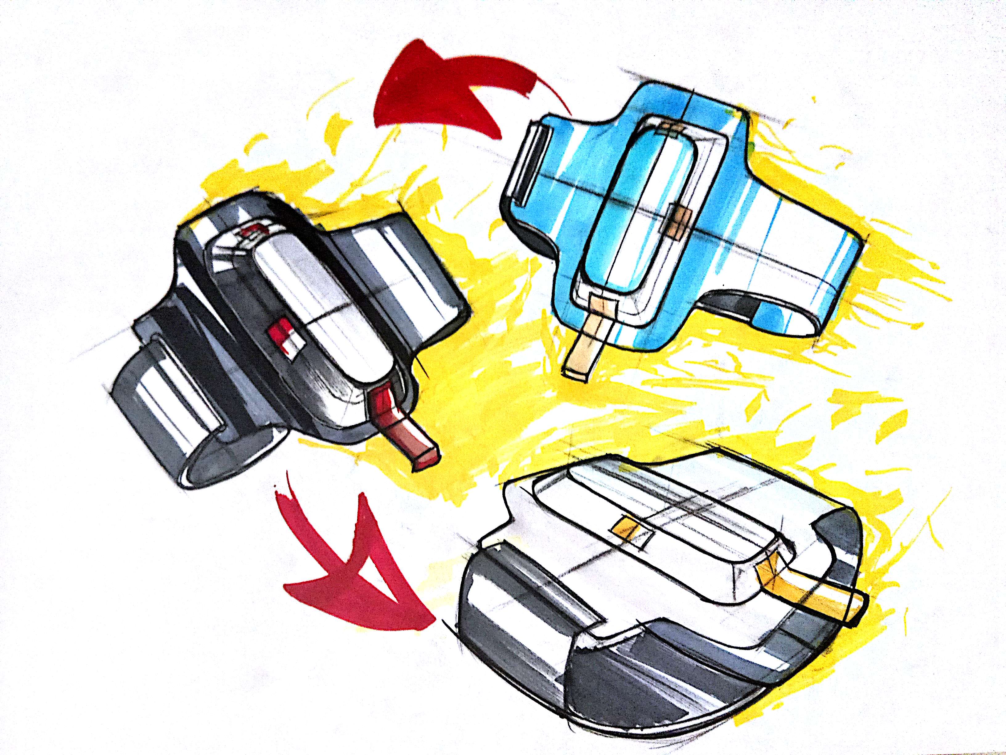 Hand drawn practice works, but also continue to work hard，