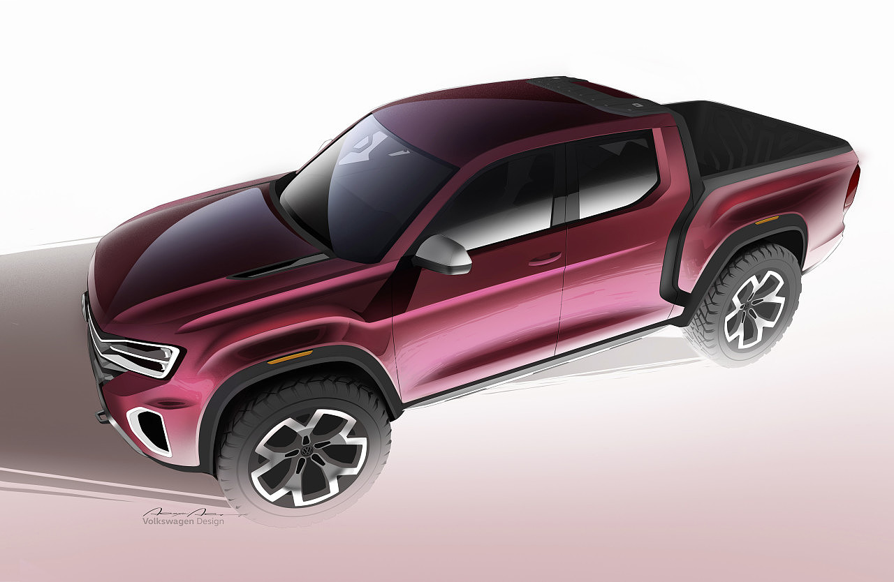 automobile，public，Volkswagen，Hand drawn draft，